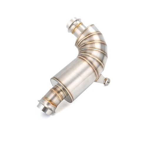 Steel Mid Exhaust Pipe Modified Stock Muffler for Duke 390 250 RC390 2017-2020 - Picture 9 of 10