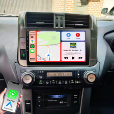 For Toyota Land Cruiser Prado 150 2009-2013 Carplay Android 14 Car Radio Stereo