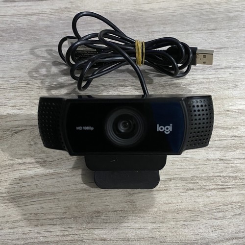 Logitech V-U0028, Pro Logi HD 1080p USB Webcam W/Built-In Mic Tested