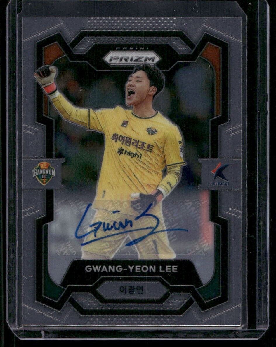 2024 Panini Prizm K-League Soccer #127 Gwang-Yeon Lee Autograph