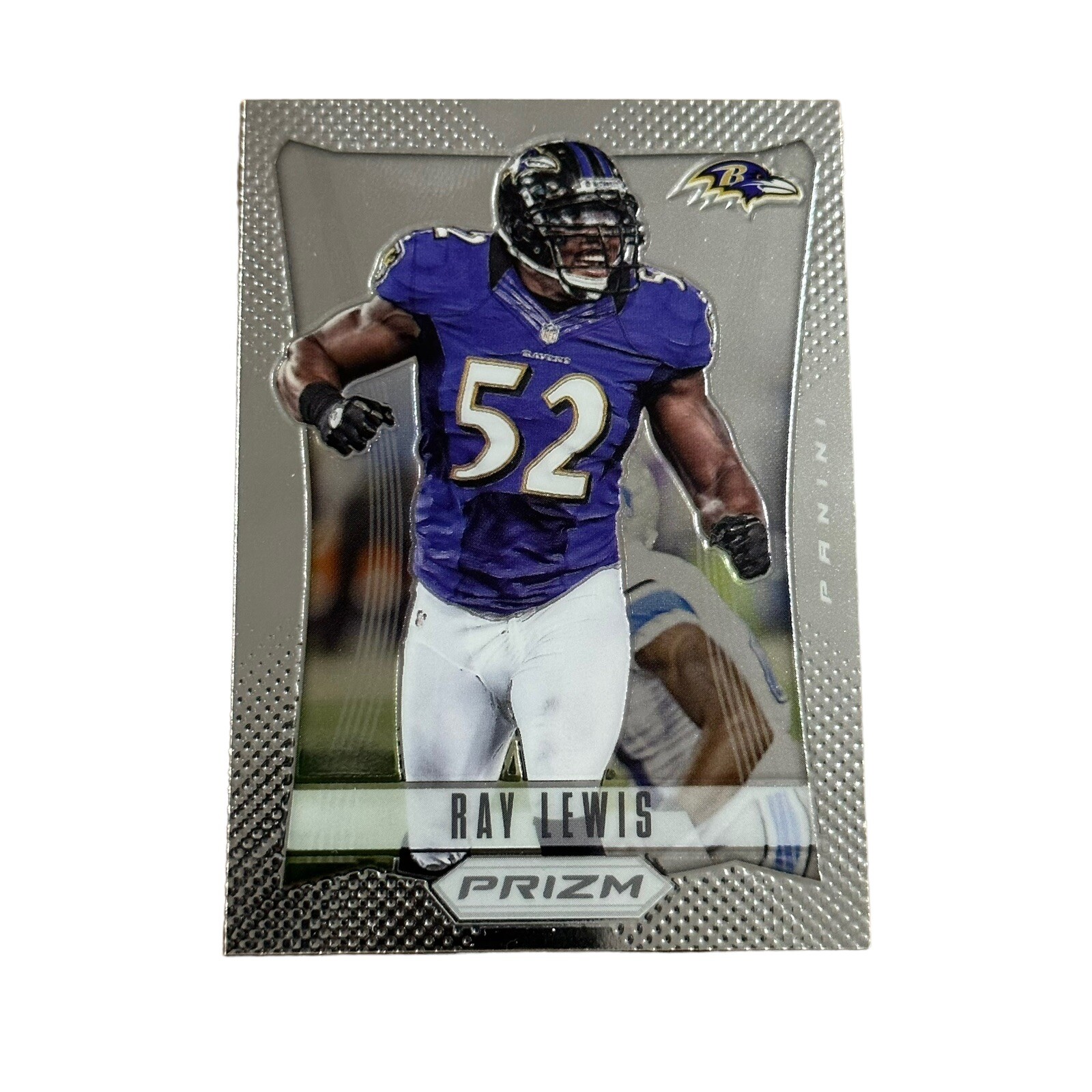 2012 Panini Prizm #16 Ray Lewis Ravens 1st Year of Prizm Baltimore Ravens Card