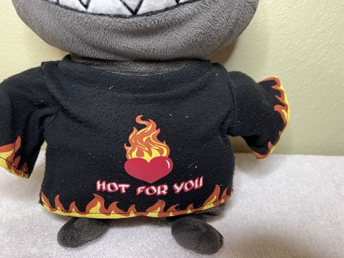 Rare HTF Animaland Gray Red Black Monster Horns Devil Stuffed Plush Soft Cuddly - Picture 2 of 7