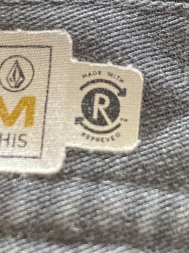 Volcom Boys “Frickin Chino” Gray Shorts Size 27 Waist 27” Inseam 9” Rise 10” - Picture 12 of 16