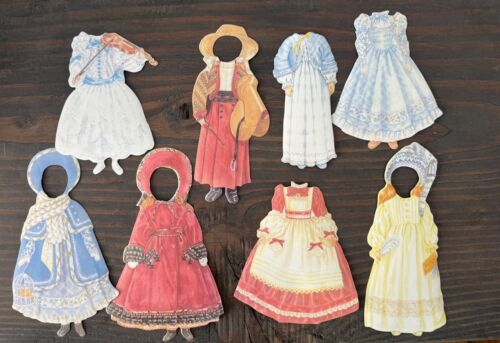 Muñecas de papel magnético vintage Schylling Little Women Jo Beth Madame Alexander - Imagen 4 de 10