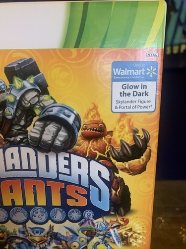XBOX 360 Skylanders Giants Starter Pack, RARE Version!Glow In The DARK 2012 NIB - Picture 5 of 9
