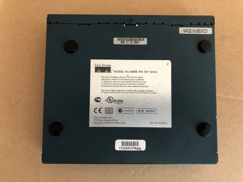 Cisco PIX 501 with No PSU & Power Lead Cisco PIX501 Firewall Appliance (Inc VAT) - Picture 5 of 8