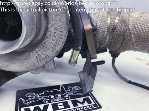 Subaru Impreza WRX (1) 05' Blobeye TD04L Turbo Charger Turbocharger with Up Pipe - Bild 9 von 10