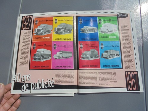 France Routes Livret Ancien Camion Bernard 1927 1967 - Imagen 8 de 8