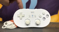 Nintendo Wii Authentic Classic Controller Gamepad RVL-005 - Tested