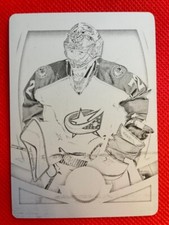 2013-14 Panini totally SERGEI BOBROVSKY black printing plate 1/1