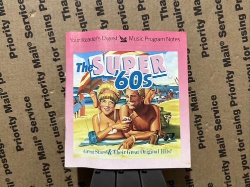 The Super 60's Great Stars & Their Great Original Hits 3 Cassette Case/Manual - Picture 4 of 5