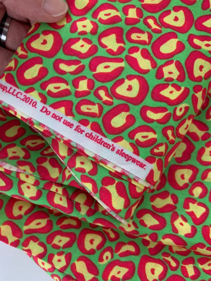 SPRINGS CREATIVE CP38384 Leopard Sky Cotton fabric 42" x 2 yards NEW - Image 3 of 3