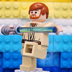 ✨Kate's Figs:  LEGO Star Wars OBI-WAN KENOBI (SW0162) Minifig  7661✨