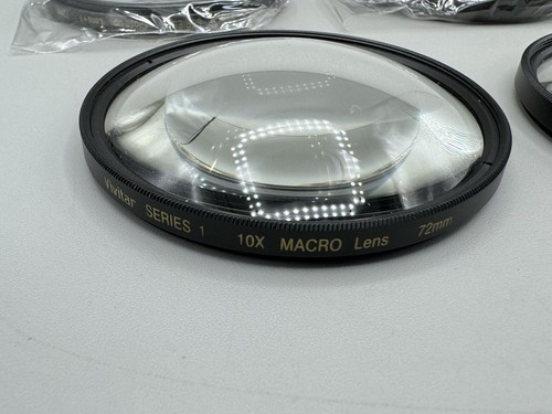 Vivitar Series 1 Close Up Camera Lens Set Of 4 72mm 10x In Case - Picture 6 of 9