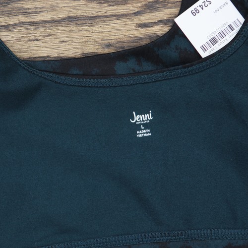 jenni Womens Square-Neck Bralette 100156657 Tiedye Green L - Afbeelding 5 van 5