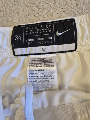Nike KOREA Team Issue Basketball Shorts 34 USA Made Olympic Clean RARE Usa Jap - Picture 4 of 4