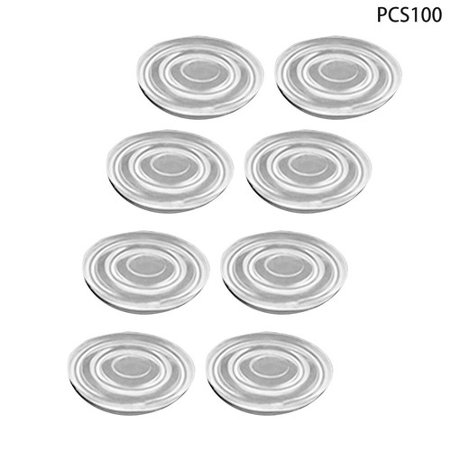1Set PVC Non-slip Glass Table Top Bumpers Cabinet Door Bumpers Threaded Design - Picture 11 of 12