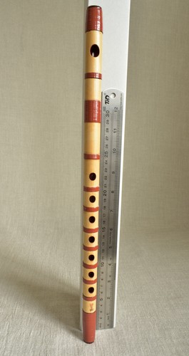 Flauta de bambú japonesa Shishida Shinobue 41,5 cm (16,3") 7 agujeros 6 honchoshi: (C) - Imagen 2 de 16