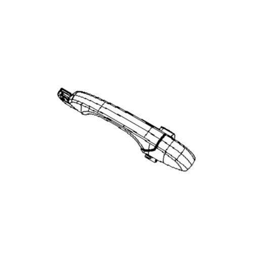 Genuine Mopar Handle Exterior Door 1SP27ARHAB