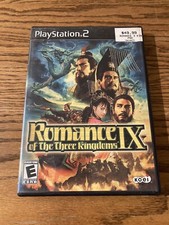 Romance of the Three Kingdoms IX (Sony PlayStation 2, 2004) - CIB, Tested