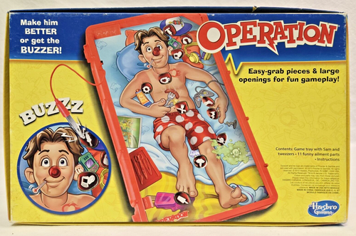 2012 Hasbro #A4053 Operation Board Game Complete Working In Near Mint Condition - Picture 2 of 20