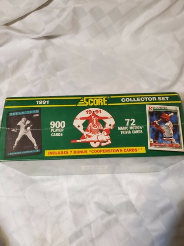 1991 Score BaseBall Collector Set 900 Player & 72 Motion Cards Factory Sealed - Picture 12 of 12