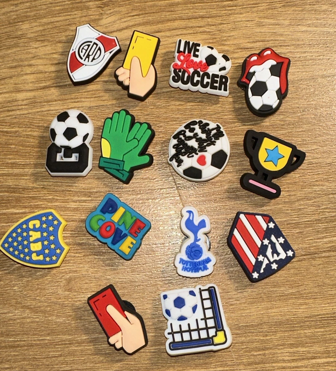 Croc sales soccer jibbitz