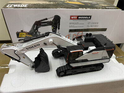 WSI FOR VOLVO EC950E WHITE Excavator 1/50 DIECAST Truck WSI FOR VOLVO EC950E WHITE Excavator 1/50 DIECAST Truck