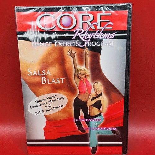 4 Core Rhythms Dance Exercise Program Fitness DVD Starter Salsa Samba Merengue - Picture 8 of 11