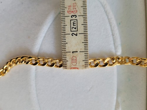 Herren und Damen Gelbgold Halskette 750 Gold 17,95 gr. 50 cm neu - Bild 5 von 5