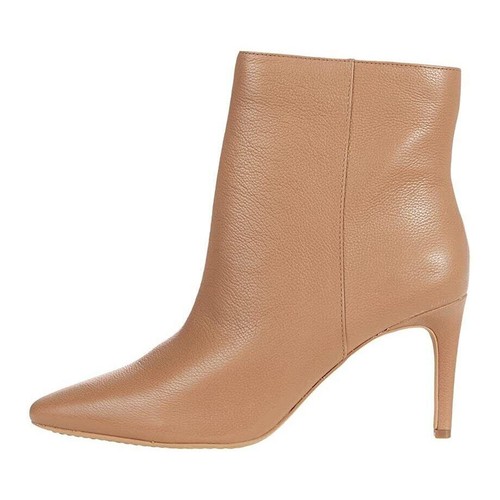 Botines Vince Camuto Allost punta puntiaguda de aguja bronceado natural para mujer talla 5 - Imagen 2 de 15