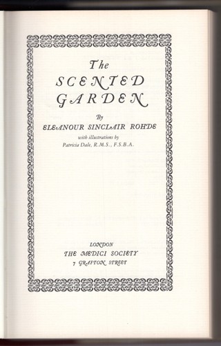 THE SCENTED GARDEN Eleanour Rohde Medici Society 1989 - Bild 3 von 4