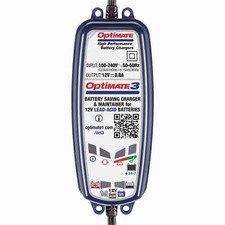 TECMATE TM430 BATTERY CHARGER OPTIMATE 3 12V AEON COBRA 50 2X4 2017