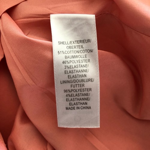 Vestido para mujer Adrianna Papell rosa plisado talla 4 sin mangas ajuste y acampanado con cuentas - Imagen 8 de 9