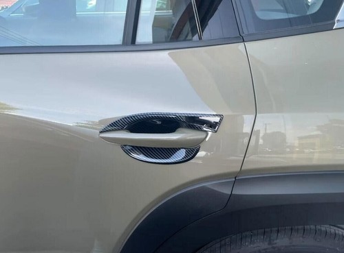 For Mazda CX-50 2023-2024 ABS Carbon Fiber Car Side Door Bowl Molding Cover Trim - Picture 3 of 6