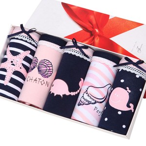 5Pcs-Sexy-Women-039-s-Girls-039-Cotton-Soft-Seamless-Lingerie-Briefs-Panties-Underwear