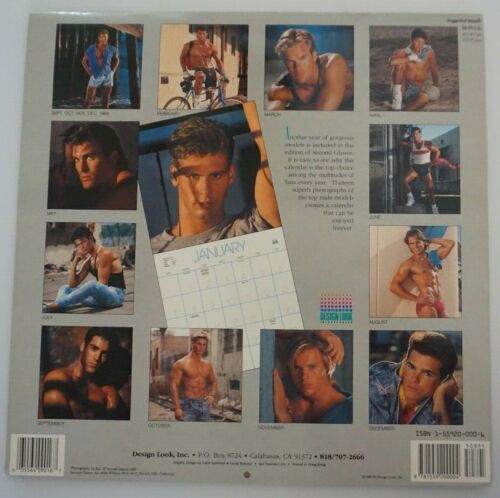 LOTE 2 "SEGUNDA MIRADA" 1990 Y 1992 12 X 12" TROZO Calendario de Pared (ARTÍCULO DE COLECCIONISTA) - Imagen 2 de 3