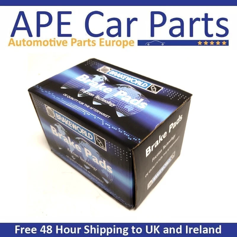 For Vauxhall Movano Rear Brake Discs and Brakeworld Pads Set 1998 TO 2010 305mm - Image 4 of 4