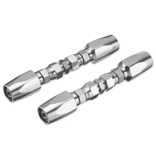 2 Hydraulikschlauch Reparatursätze - 1/2 ID 2-Leiter Schlauch Mehrweg Feld Reparatur Fitting - Bild 8 von 10