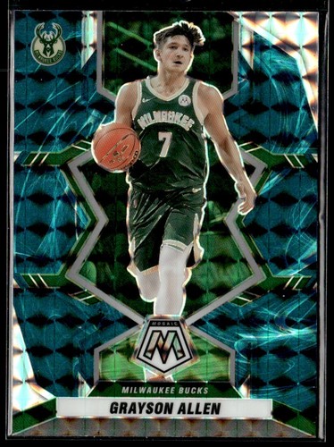 2021-22 Panini Mosaic Genesis Grayson Allen Milwaukee Bucks #105