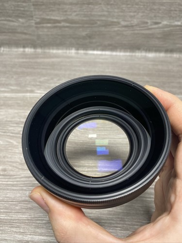 SONY WIDE CONVERSION LENS VCL-HG0872 – X 0.8 - Black Clean working - Picture 8 of 13