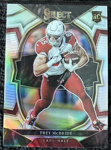 2022 Panini Select - Trey McBride - Base Concourse (Rookie) #11 - Silver
