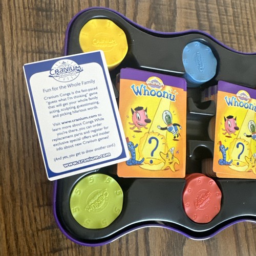 Cranium WHOONU Tin Edition Game EUC 2005 99% COMPLETE - No Instruction Booklet - Picture 4 of 5