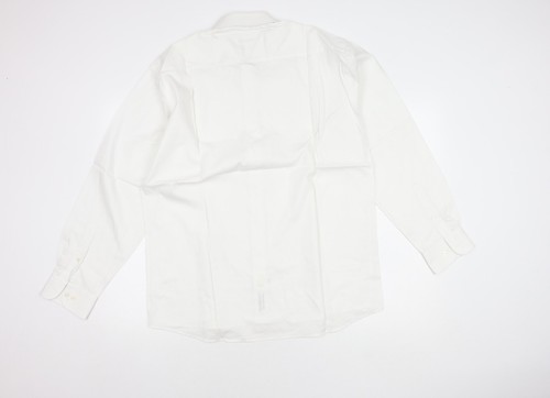 Van Heusen Men's White Long Sleeve Shirt 16.5 - Picture 2 of 12