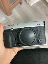Fujifilm X Series X-E1 16.3MP Digital SLR Camera Body SILVER