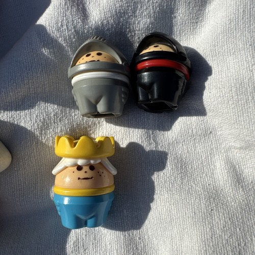 Vintage Little Tikes Wee Waffle Blocks Castle Building Set 0900 Missing 2 - Afbeelding 3 van 15