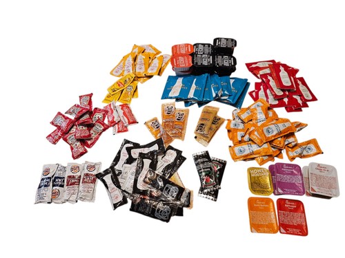 Paquetes de salsa envasados con sabor extravagante Ultimate Condiment PANDA WHATABURGER - Imagen 1 de 8