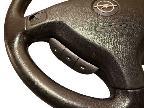 Lederlenkrad Opel Zafira A Multifunktion !BILDER BEACHTEN! Lenkrad Leder Taster - Bild 3 von 10