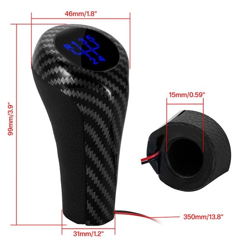 Customize Your Gear Shifter with LED Light Knob for E46 E90 E91 E92 X1 X3 - Picture 2 of 32
