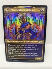 Raff, Weatherlight Stalwart Foil (056) Showcase Multiverse Legends MUL MTG Magic
